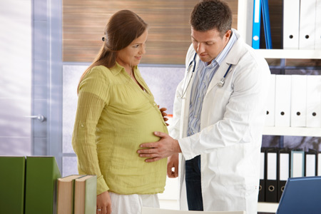 الحوامل والطبيب