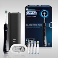 Oral-B Black 7000 CrossAction Smart Series с Bluetooth подключением