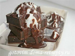 Шоколадный брауни, рецепт с фото