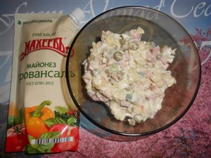 Салат мясной