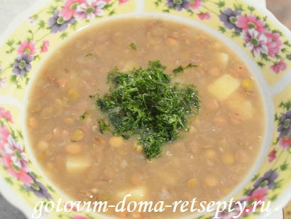 Суп из чечевицы, рецепт с фото