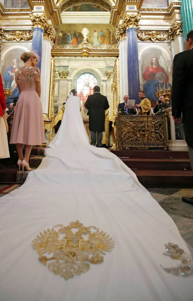 Венчание Великого князя Георгия Романова и Ребекки Беттарини