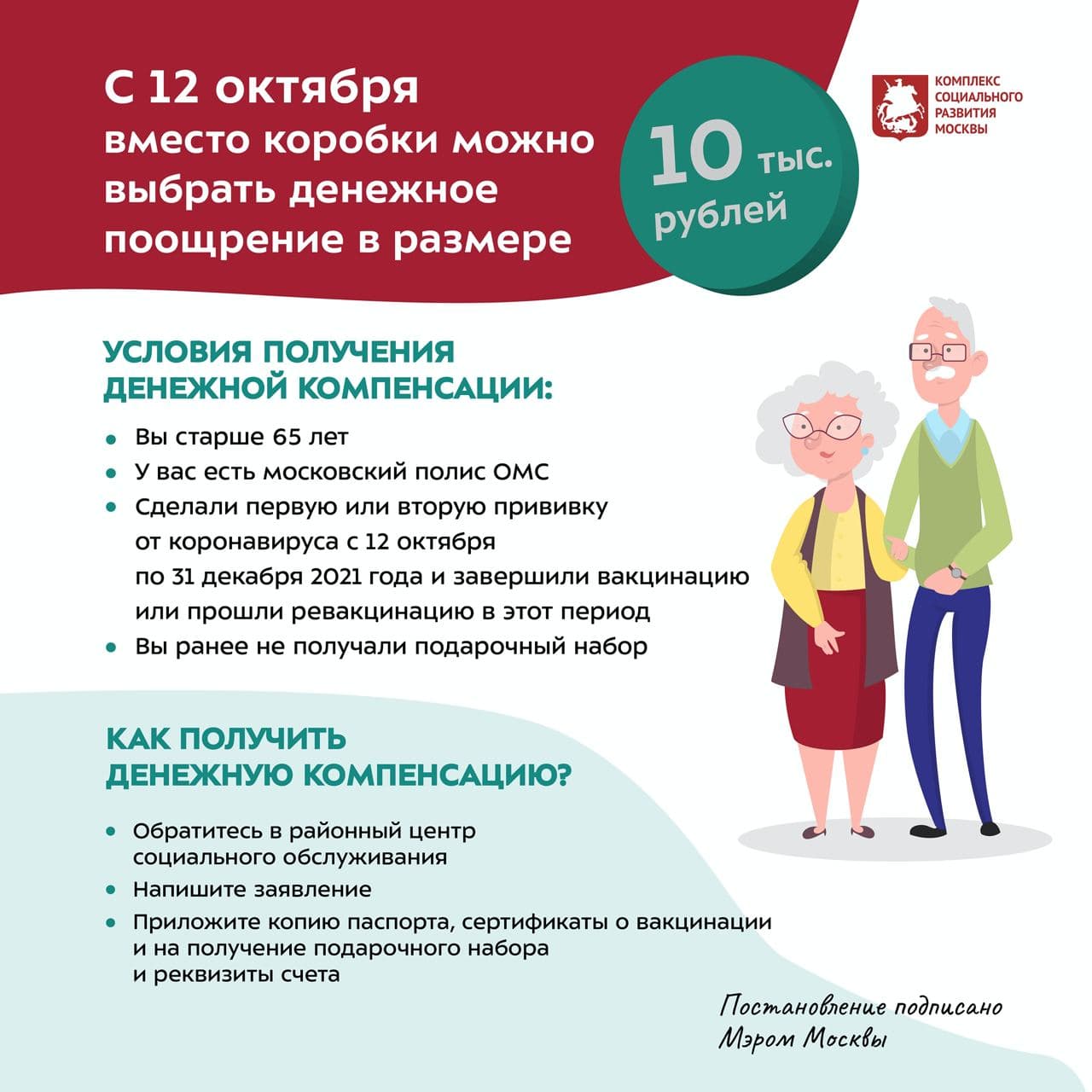 10 тысяч рублей за прививку от ковида