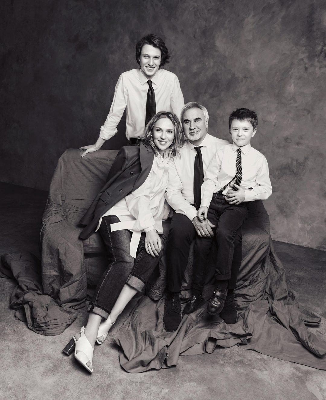 альбина джанабаева фото семьи