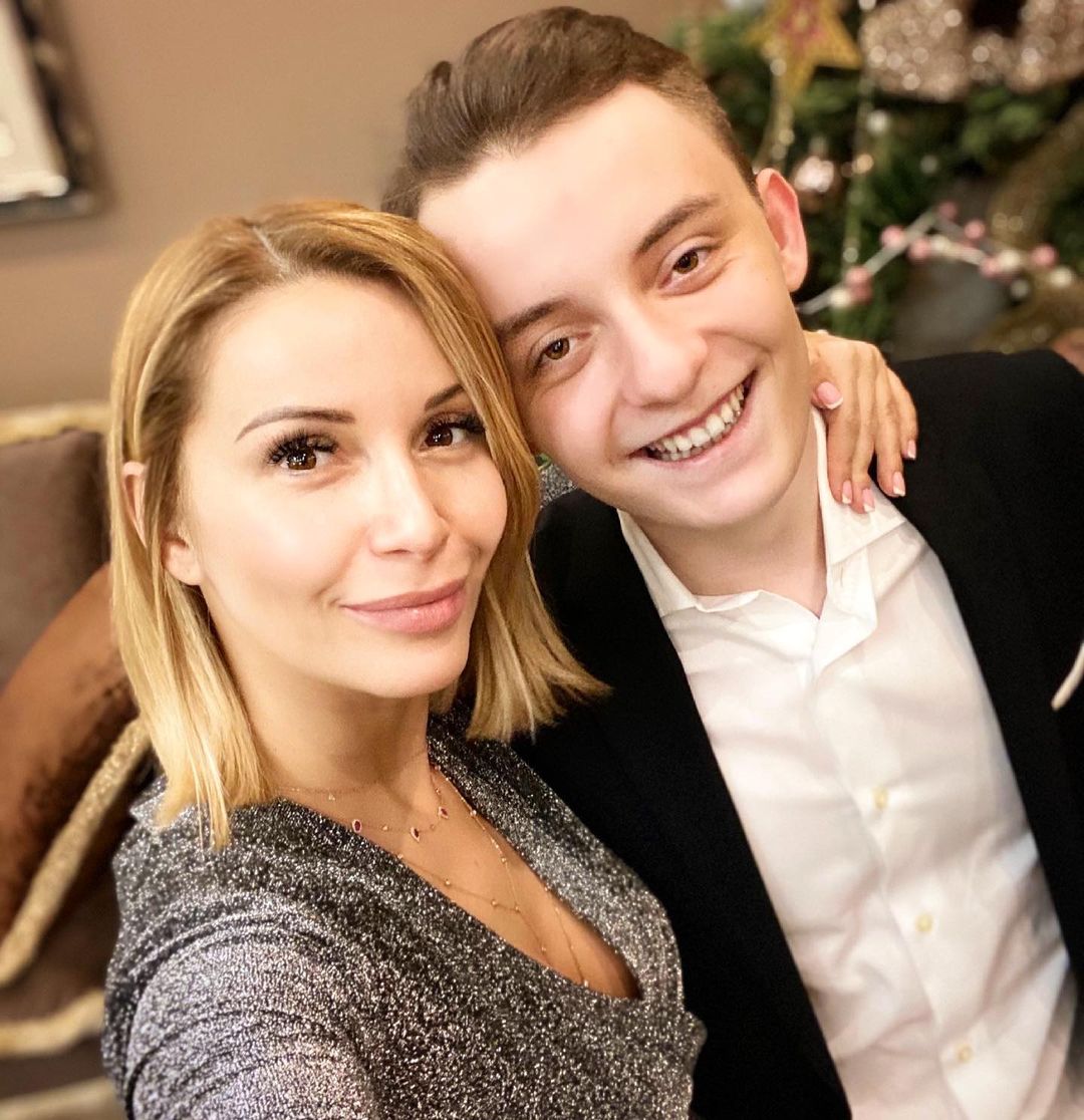 Ольга Орлова с сыном