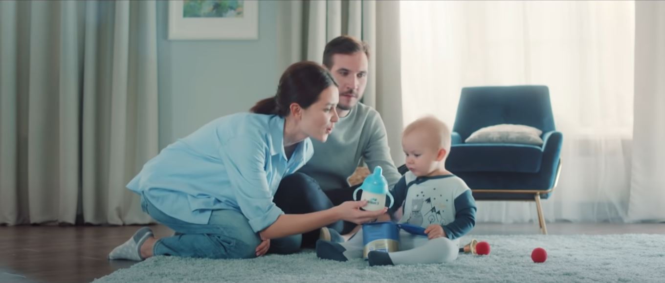 Счастливые семьи в рекламе