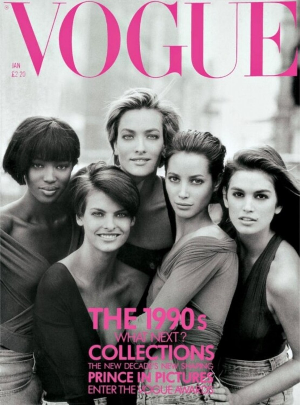 Супермодели 90 Vogue USA