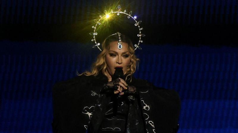 Мадонна на концерте в Рио