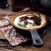 Сытный ужин в сезон грибов: тарт и киш с грибами, рецепты с фото