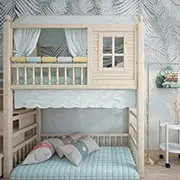 Юлия Паршихина: Детская для двоих: как расставить кровати?