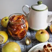 Анна Кириллова: Яблочное варенье, новый рецепт. И соус из яблок и слив к мясу