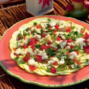 Салат из кабачков и перцы в духовке: 2 рецепта