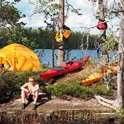 Финляндия: коттеджи, рыбалка - природный парк Хосса