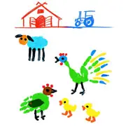 Норберт Паутнер: Как рисовать красками с малышом: 5 сюжетов для пальчиков и ладошек
