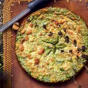 Ольга Бакланова: 2 итальянских завтрака: пирог со шпинатом и фриттата с зеленью