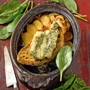 Анна Мартинетти: Французские рецепты: салат с чечевицей и паштет из шпината