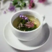 Травяной чай из своего сада