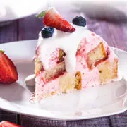 Рецепты мороженого: торт и домашнее мороженое с персиками