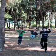 Лиза Арье: Детский домик из стремянки и веревочный парк – на даче своими руками