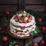 Анжелика Зоркина: Свежая клубника – на торте и творожной запеканке, рецепты