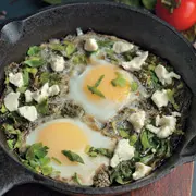 Лара Кацова: Что на завтрак? Яичный салат вместо омлета, шакшука вместо яичницы