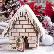 Ника Ганич: Новогодний пряничный домик - своими руками за два дня