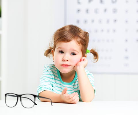 Как понять, что у ребенка портится зрение