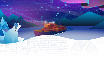 Покори Северный полюс на ледоколе!