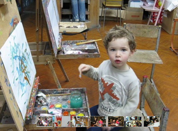 Искусство - детям. Лучшие арт-студии для малышей