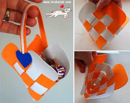 Сердце из бумаги. Оригами сердечко