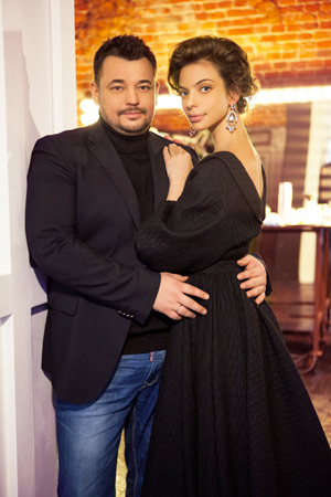 Сергей Жуков с женой Региной