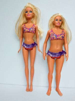 Барби и анти-Барби: новая кукла с реальной фигурой