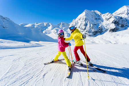Горные лыжи для начинающих: 3 упражнения, чтобы кататься красиво