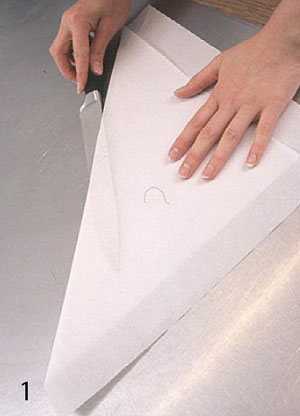 Как сделать бумажный кондитерский мешок