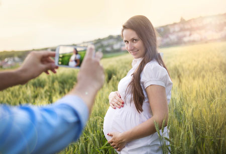Как проходит фотосессия беременной