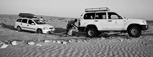 По Сахаре на легковушке: папа, мама, двое детей и автомобиль
