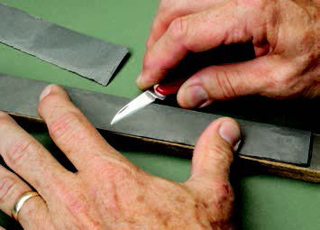 как наточить нож