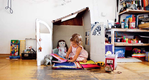 Кукольный домик из картона своими руками