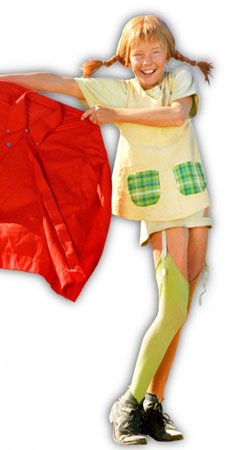 Классические костюмы и парики Пеппи Длинный Чулок для взрослых