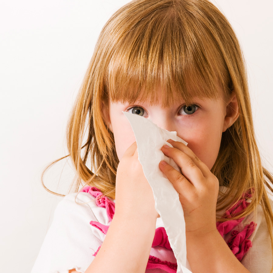 Аллергия у детей летом