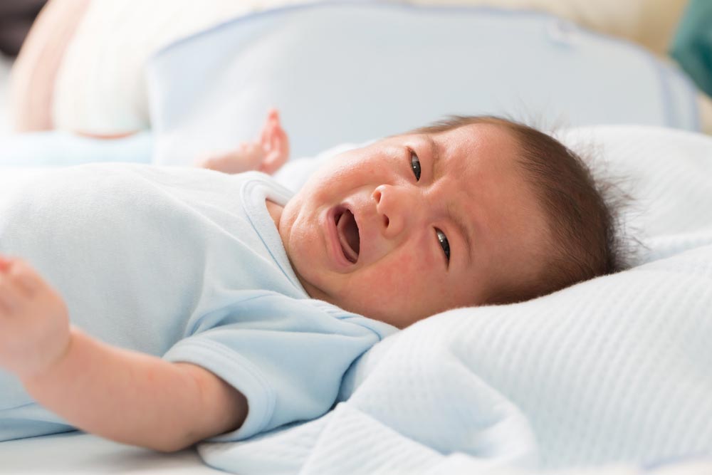 Причины и виды плача у новорожденных