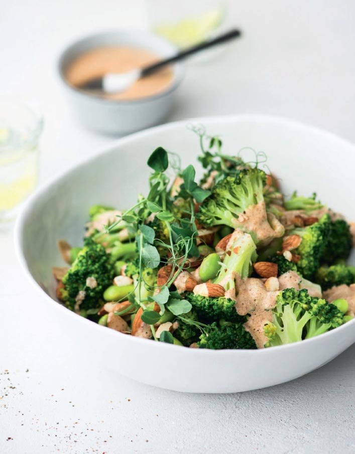 Салат с цветной брокколи рецепт приготовления с фото