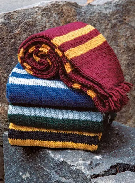 Вязание шарфа спицами