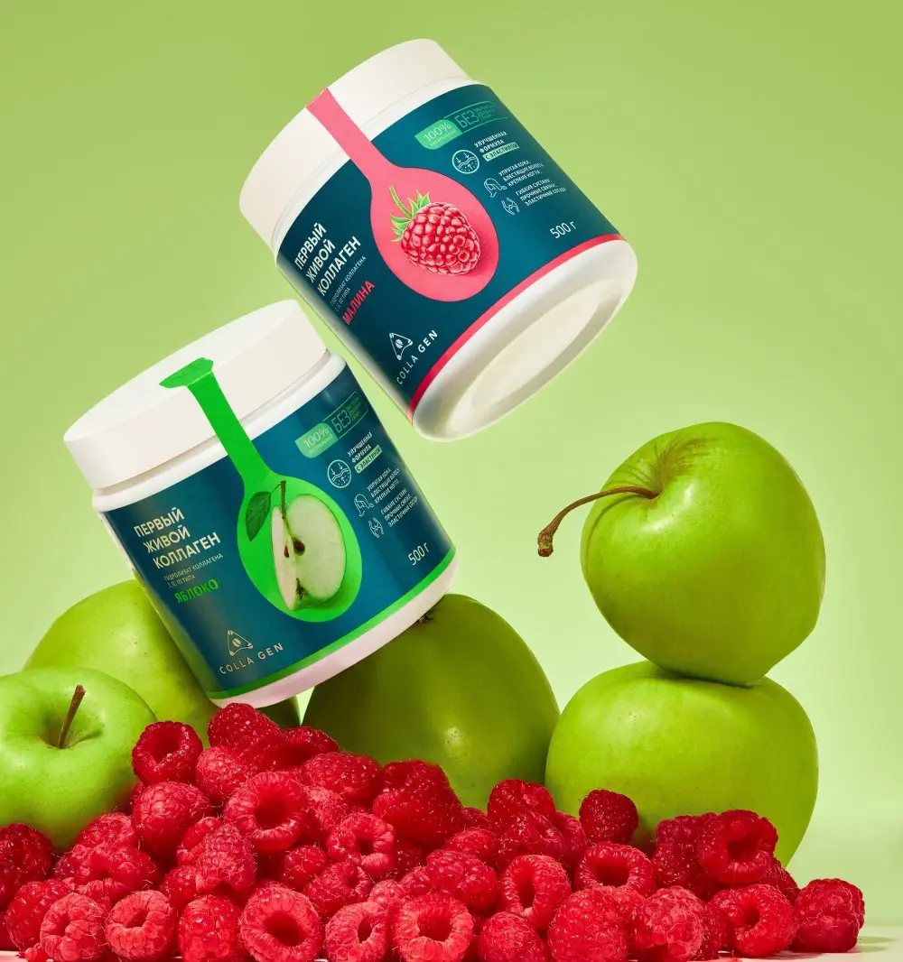 bio-комплекс со вкусами малины и яблока