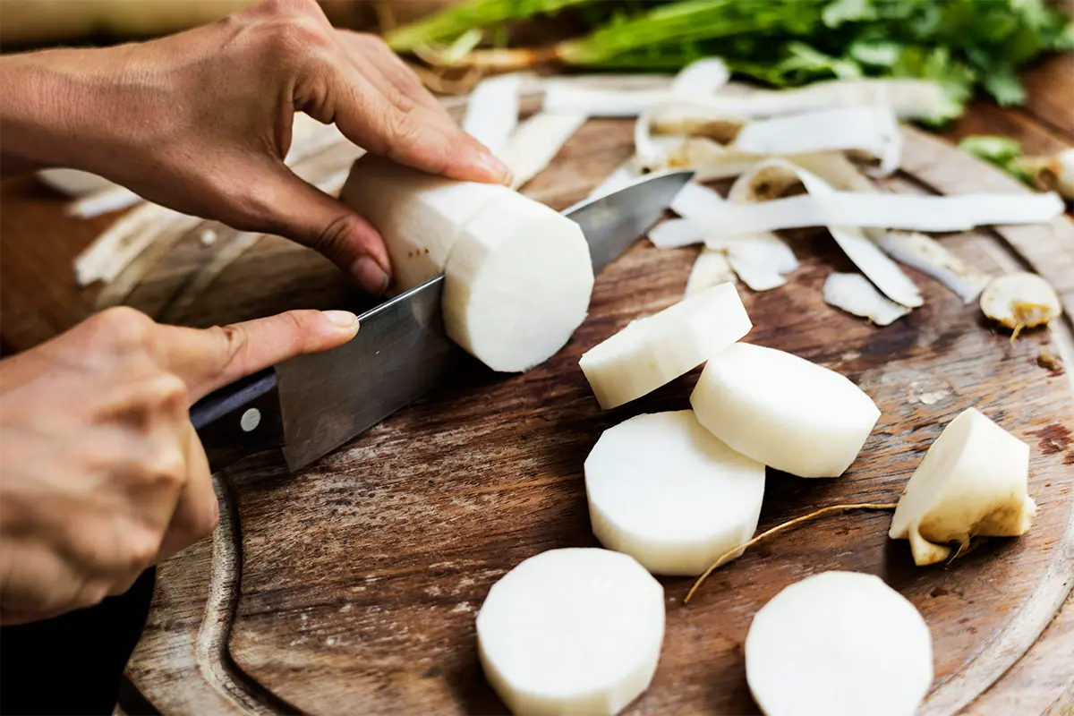 Салат из редиса