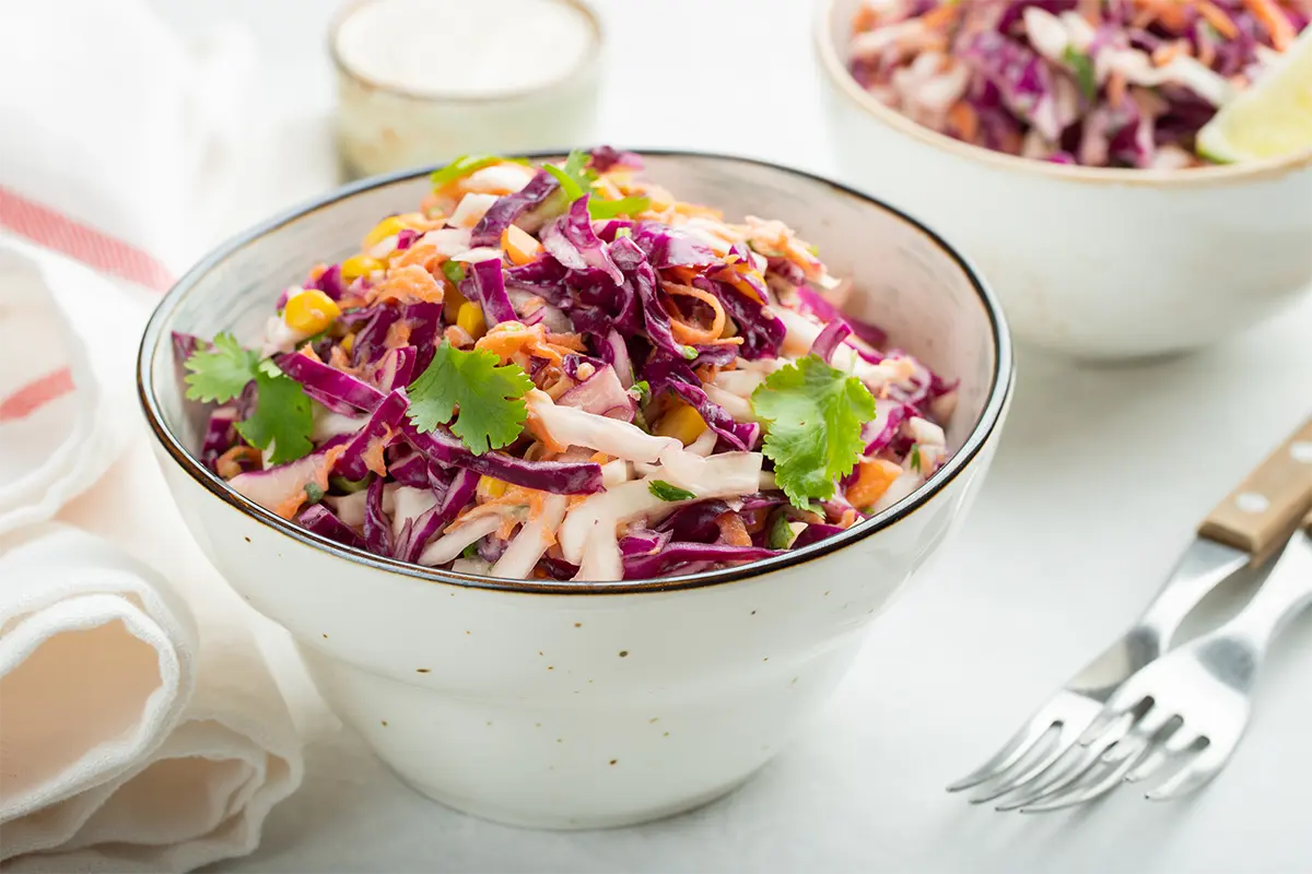 салат из капусты