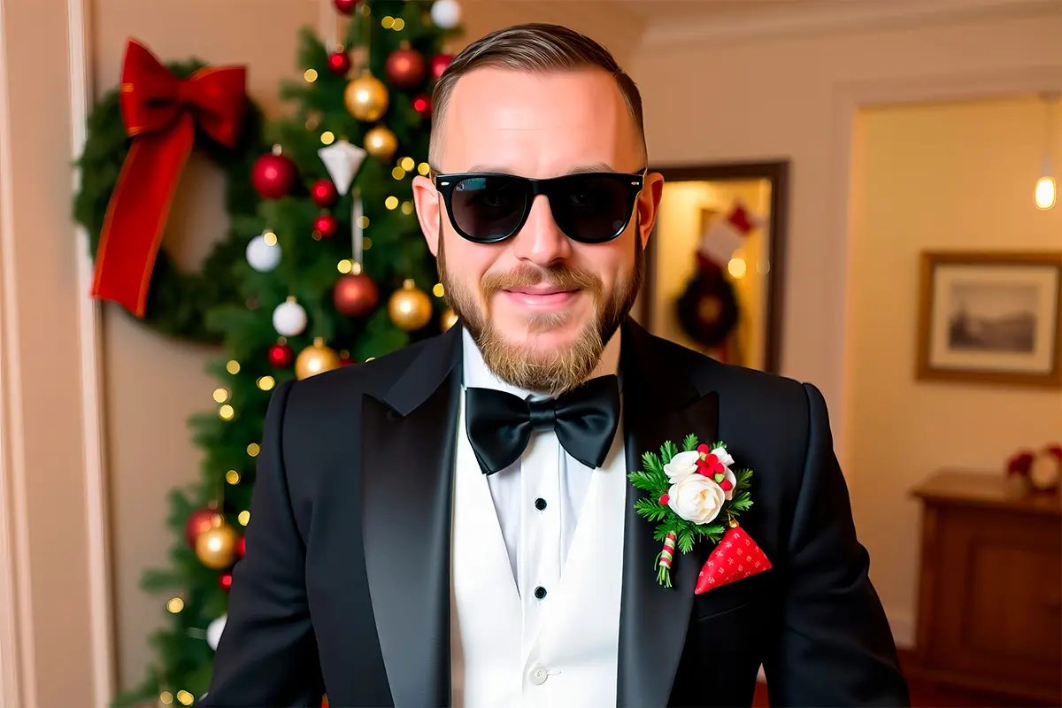 Новогодние аксессуары для мужчин. Новогодние аксессуары для мужчин.