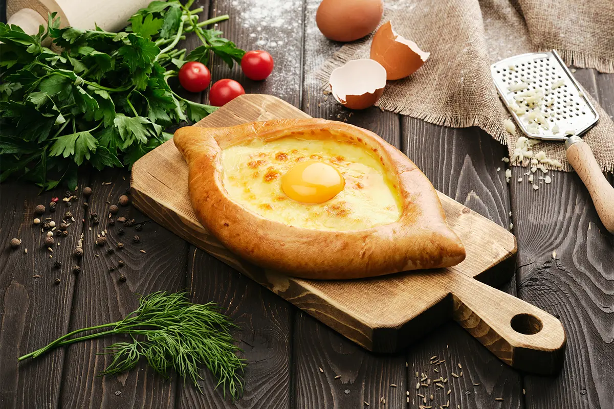 Творожный хачапури (ленивый вариант)