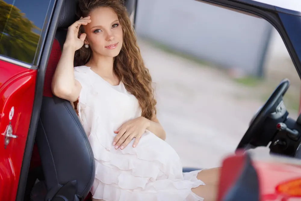 Как водить машину беременной