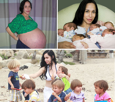 Сколько женщина может родить за раз детей. Родила 8 детей сразу в России.